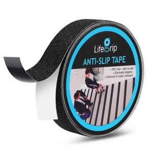 lot 14312 image: Lifegrip Anti Slip Traction Tape, 1 Inch x 15 Foot Friction Tape - Best Grip, Abrasive Adhesive for Stairs, Tread Step, Indoor, Outdoor (Friction Tape, 1 X 15)