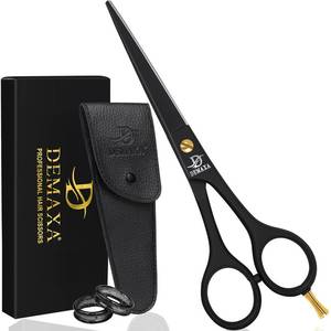 lot 14315 image: DEMAXA Professional Hair Scissors 6.5 Inch - Premium High Carbon Stainless Steel Barber Salon Hair Shears for Haircut Scissors - Ergonomic Design Super-Sharp Hair cutting Shears Blades