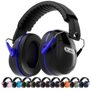 lot 14328 image: Dr.meter Noise Reduction Ear Muffs, SNR31dB Hearing Protection Sensory Earmuffs, Noise Cancelling Headphones for Adults Ear Protection for Gun Range, Yard Work, Mowing, Monster Truck, Fireworks