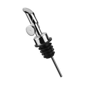 lot 14347 image: MEETSWEET Olive oil dispenser nozzle, pouring nozzle, 304 stainless steel automatic opening and closing nozzle, suitable for olive oil, vinegar, wine, and other liquid bottles (304 silver)��