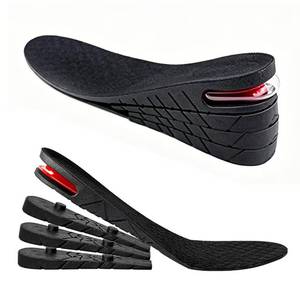 lot 16262 image: Dgfolurnt Height Increase Insoles with Air Cushion 4 - Layer Adjustable Height Boosters for Men, Elevator Shoe Lifts for Men and Women, Breathable Heels Lift Inserts (1 Pair)