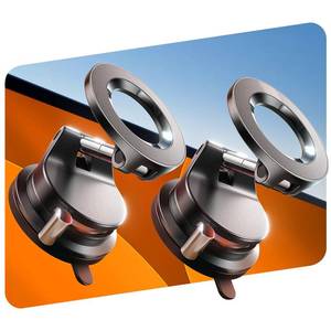 lot 18365 image: LISEN 2 Pack Suction Cup Phone Mount, for Magsafe Car Mount, Magnetic Phone Holder for Car, Magnetic Car Phone Mount, Vacuum Phone Mount, Car Phone Holder Gifts for iPhone 17 Pro Max 16 15 14 13 12