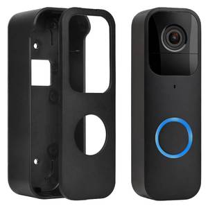 lot 18368 image: Adhesive Door Mount Compatible with Blink Video Doorbell (2021-1st Gen), No-Drill Mounting Bracket, Not for Blink Video Doorbell (2025-2nd Gen), Accessories for Your Security System - Black
