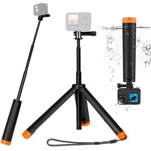 lot 18375 image: Floating Selfie Stick Hand Grip Tripod, Waterproof Extendable Selfie Monopod for GoPro Hero 13, 12, 11, 10, 9, 8, DJI OSMO Action 5 Pro 4 3��Insta360 Ace Pro 2 and Most Action Camera