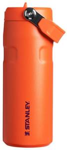 lot 18426 image: Stanley IceFlow Flip Straw 2.0 Water Bottle 16 OZ  Built-In Straw with Larger Opening  Lightweight & Leak-Resistant  Insulated Stainless Steel  BPA-Free  Tigerlily Plum