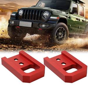 lot 18444 image: SOCAENS Tow Hooks for Tacoma 2024-20264Runner 2025, Car Tow Hooks Compatible with Toyota Tacoma4RunnerLand Cruiser 250 Accessories  Heavy-Duty Steel, No Drilling Required