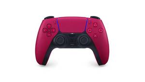 lot 18479 image: PlayStation DualSense Wireless Controller �� Cosmic Red - for PS5, PC, MAC & Mobile