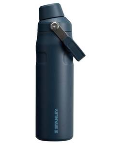 lot 18480 image: Stanley IceFlow Fast Flow Water Bottle 24 oz  Angled Spout Lid  Lightweight and Leakproof for Travel and Sports  Insulated Stainless Steel  BPA-Free  Navy