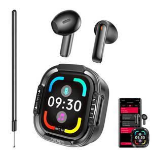 lot 18495 image: BEARTAIN NE70 Earbuds, 2026 New NE70 AI Translation Earbuds in Real Time, Language Translator Headphones with LCD Touch Screen Audifonos Traductores Ingl�s Espa�ol Support 150 Languages for Travel