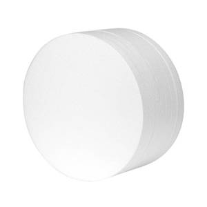 lot 19247 image: Crafare 13.6 Inch Large Foam Circles for Crafts 7 Pack 1 Inch Thick Round Polystyrene Discs White for Wedding Holiday Modeling Sculpting School DIY Projects