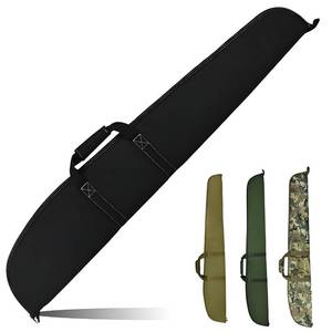lot 19292 image: TVDARMO Soft Rifle Case Gun-Bag Shotgun case 5254Inches Padded Rifle Carrying Case for Hunting and Shooting (Black, 52-Fits Rifle Up To 49)