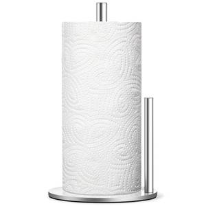 lot 20339 image: Paper Towel Holder Countertop, Premium Stainless Steel Silver Paper Towel Holder with Anti Slip & Waterproof, Freestanding Countertop Paper Towels Holder for Kitchen, Tabletop, Bathroom