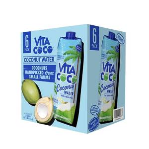 lot 128 image: Vita Coco Original Coconut Water 1L, 6 pk. BB August 2026