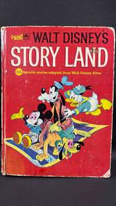 lot 139 image: Charming Vintage Golden Disney Story Book