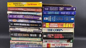 lot 168 image: Mystery and Crime Fiction Paperback Books
