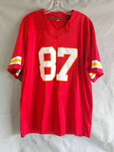 Travis Kelce Kansas City Chiefs Red Jersey #87