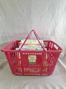 lot 94 image: Childrens Picture Books Collection in Red Storage Basket