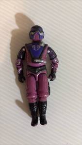 lot 41 image: Vintage GI Joe 1987 Cobra Techno Viper Action Figure (Needs New O Ring)