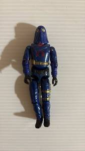 lot 43 image: Vintage GI Joe - 1984 HOODED COBRA COMMANDER ( will need new o ring)