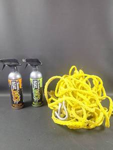 lot 200 image: Mostly Full Boat Cleaners & Tow Rope