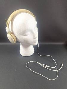 lot 207 image: iHome Over-Ear Headphones with Wood Grain Design