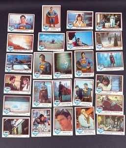 lot 212 image: Vintage 1978 Superman the Movie Card Mini Collection