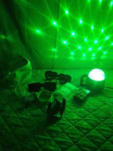 lot 30 image: Mixed Accessories Bundle with LED Light and Cosmetic Case