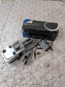 lot 123 image: Electric Cigarette Rolling Machine with Accessories