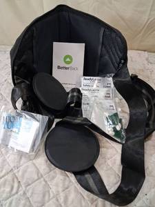lot 130 image: BetterBack Posture Support Belt with Medical Supply Bundle