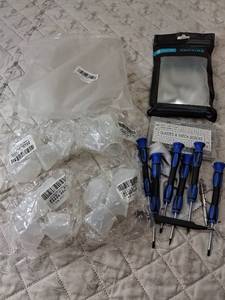 lot 133 image: Precision Screwdriver Set with Small Parts and Watch Repair Tools