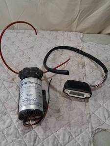 lot 156 image: Snow Performance Water Methanol Injection Pump with Digital Display