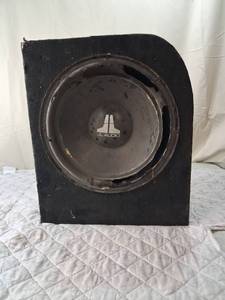 lot 159 image: JL Audio Car Subwoofer in Ported Enclosure