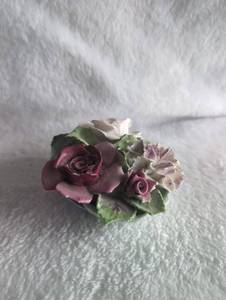 lot 503 image: Adderley Bone China Floral Arrangement Figurine