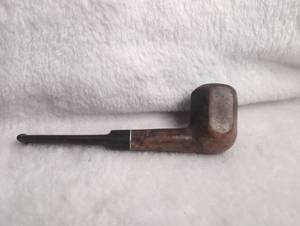 lot 1503 image: Classic Briar Wood Smoking Pipe with Black Stem