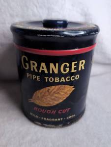 lot 1507 image: Granger Pipe Tobacco Tin with Lid