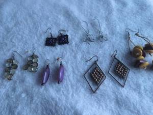 lot 2030 image: Mixed Style Earring Collection Set - 6 ct