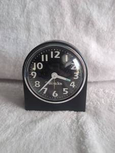 lot 3003 image: Westclox Black Desktop Alarm Clock