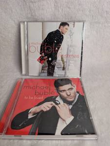 lot 3509 image: Michael Buble CD Collection - Christmas and To Be Loved Albums