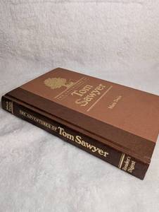 lot 3512 image: The Adventures of Tom Sawyer by Mark Twain Hardcover Book