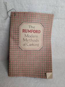 lot 3513 image: Vintage Rumford Baking Powder Recipe Booklet