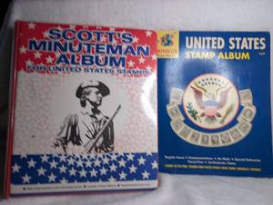 lot 3515 image: Scotts Minuteman Album United States Stamp Collection with Additional Album