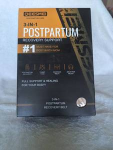 lot 5027 image: QEESMEI 3-in-1 Postpartum Recovery Support Belt