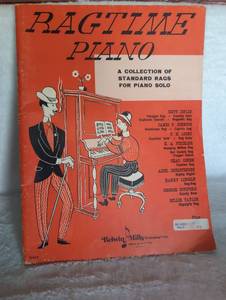 lot 5040 image: Ragtime Piano Sheet Music Collection Song Book