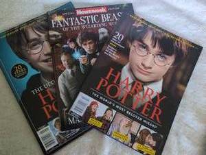 lot 5043 image: Harry Potter and Fantastic Beasts Anniversary Special Edition Magazine Collection
