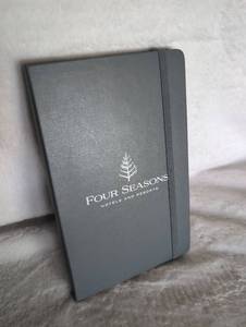 lot 5048 image: Four Seasons Hotels & Resorts Lined Notebook Journal