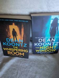 lot 5050 image: Dean Koontz Novels Set - The Night Window and The Whispering Room