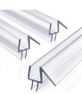 lot 350 image: Yecaye 3 Pack 38 x 39 Shower Door Bottom Seal,Shower Door Sweep,Frameless Glass Seal Strip,Stop Leaks and Create a Water Barrier, Water Guard 10MM