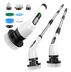 lot 357 image: Electric Spin Scrubber for Cleaning Bathroom Cordless Power Shower Scrubber - Electric Cleaning Brush for Tile Tub
