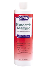 lot 369 image: Davis Miconazole Pet Shampoo, 12 Oz - Retail $18