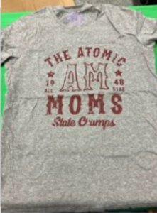 lot 382 image: The Atomic Moms State Champs T-Shirt Womens Sz. Lg